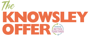 The Knowsley Offer logo in orange