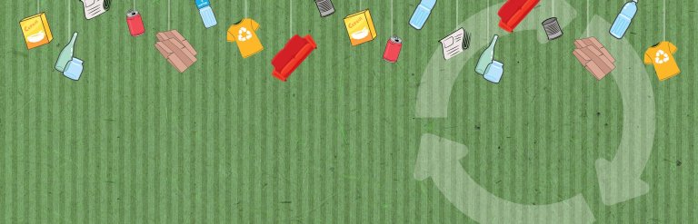 Recycling banner